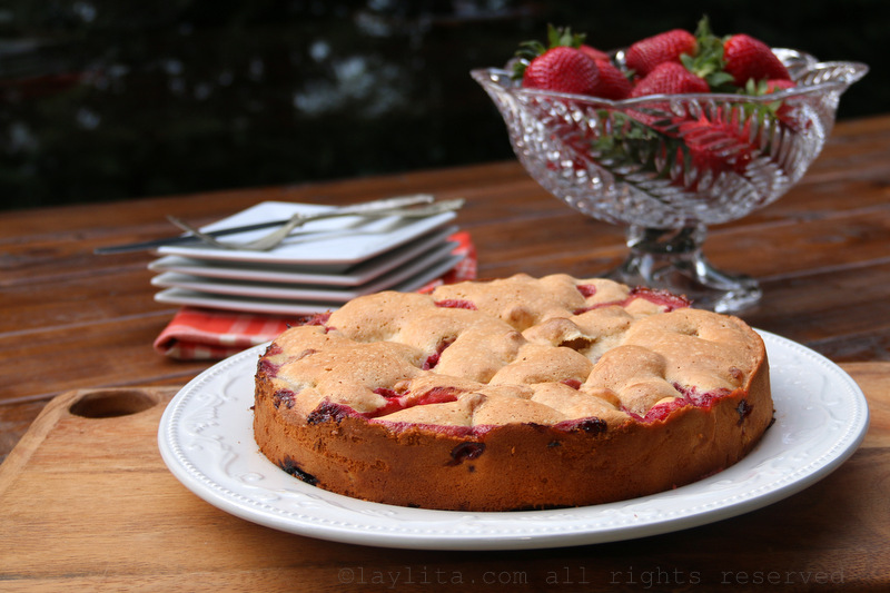 简易草莓蛋糕
